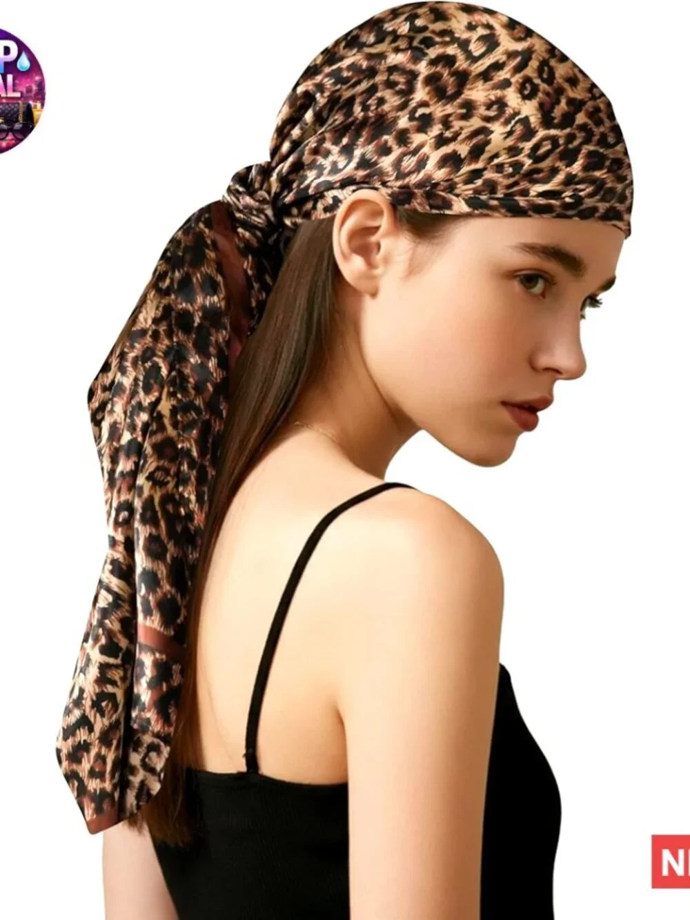 Silk-Like Satin Head Scarf 35